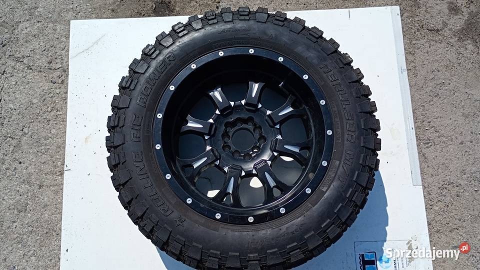Kol9 felga opona jeep Wranglera jk 35x125 R20 20cale Mojusz
