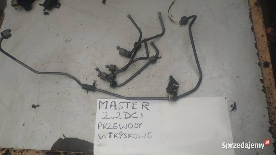 RENAULT MASTER MOVANO 22DCI przewody wtryskowe Kielce