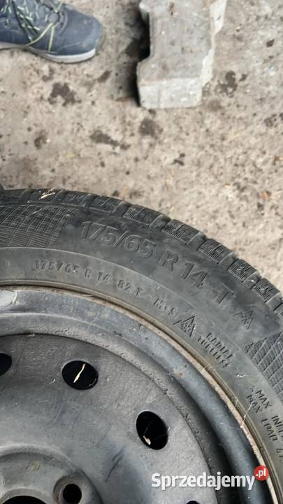 Opony z felgami stalowymi 14 4x100 17565 r14 Radom sprzedam