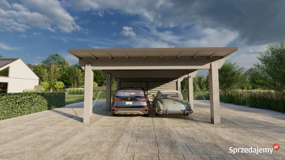 Wiata garażowa Florencja 6M małopolskie Łącko sprzedam