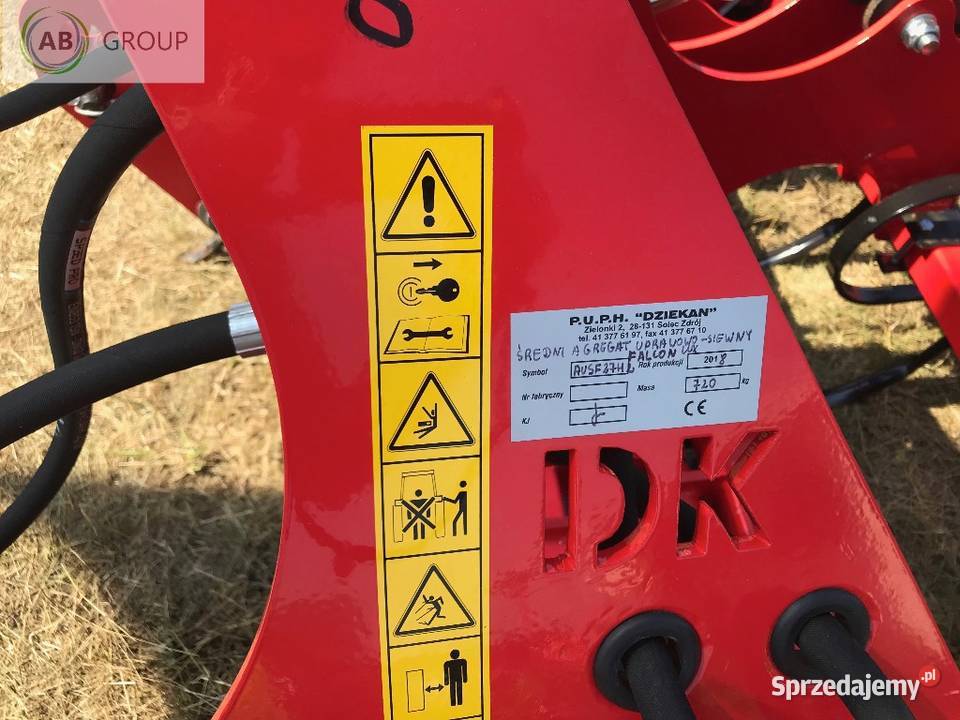 Agregat uprawowy Dziekan REX 27 m AUSR27H2 Rzędziany