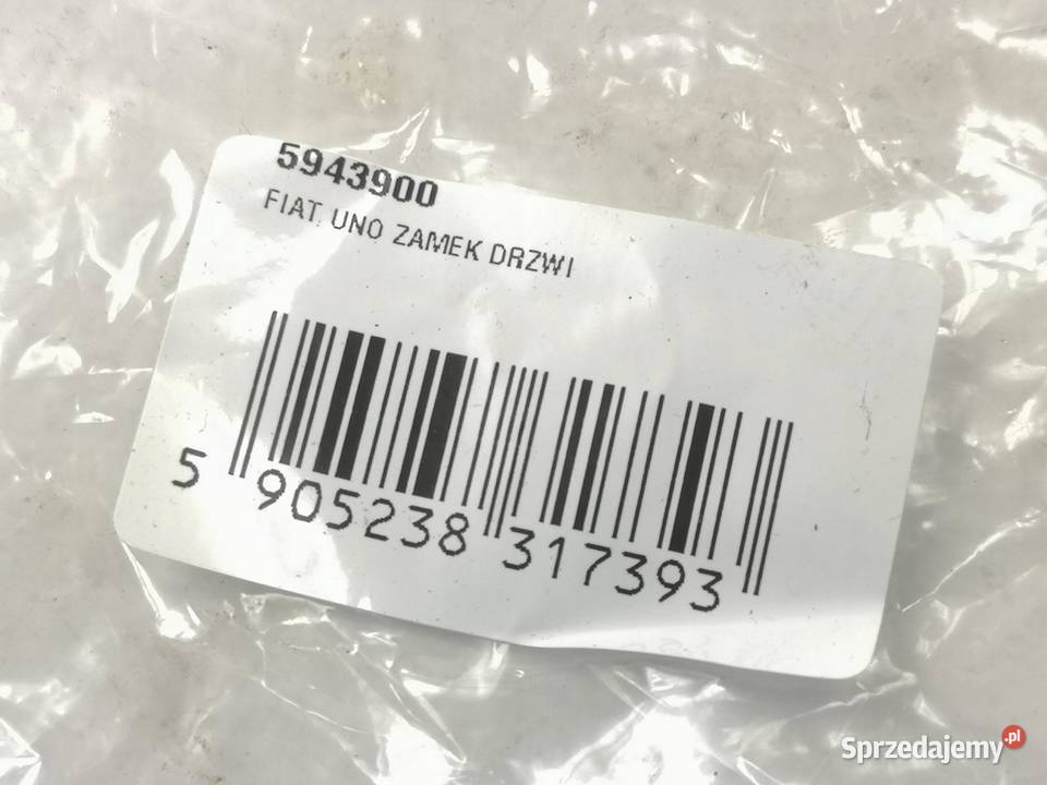 ZAMEK DRZWI PRAWY PRZÓD FIAT UNO 8890 DUNA 8690 osobowe