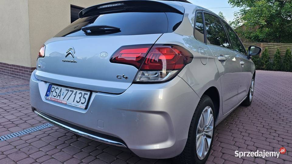 Citroen C4 II 16 eHdi 114 2015r Automat Klima Zarejestrowany w Polsce podkarpackie Zarszyn