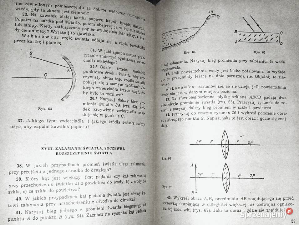 Zbiór zadań z fizyki Kurs podstawowy B Mendel J Chełm sprzedam