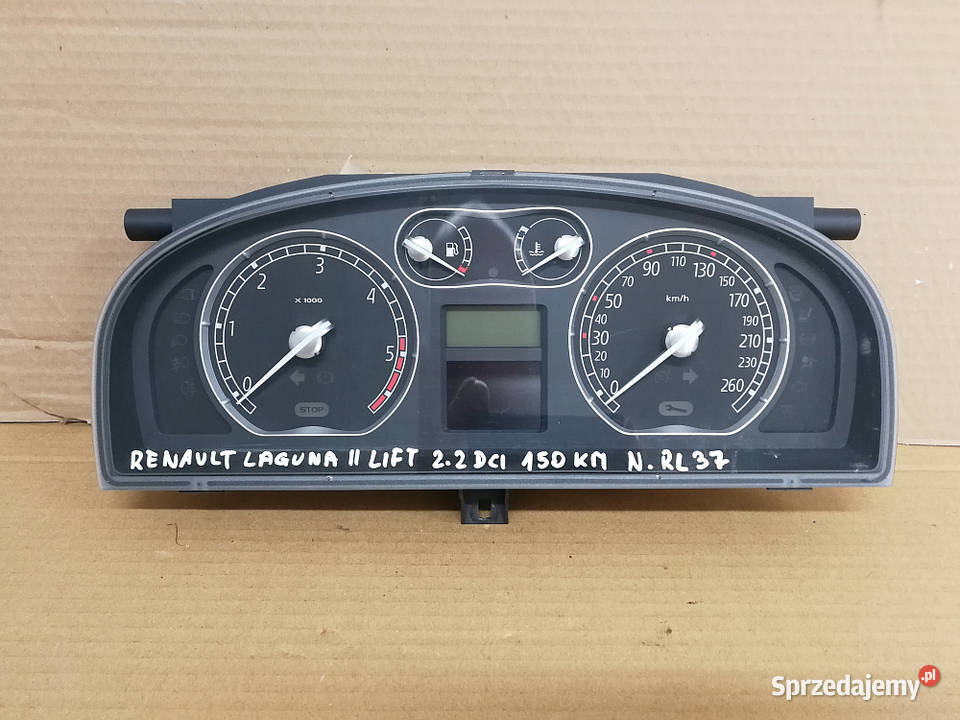 Licznik Zegar Renault Laguna II LIFT 0507 22DCI Kąty Wrocławskie