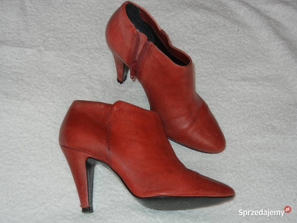 kozaczki krótkie damskie rude 36 dolnośląskie Wrocław