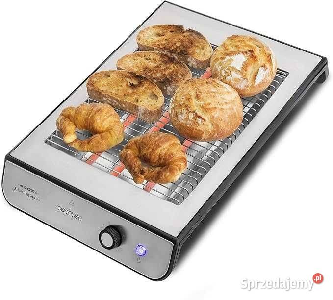 Toster Cecotec 08004 srebrnyszary 900 W Pozostałe Tuliszków