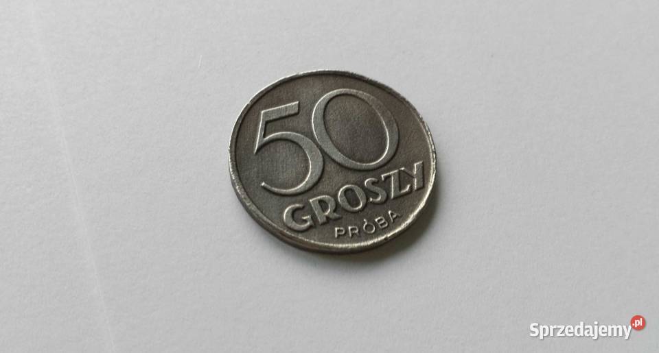 Moneta 50 groszy 1938 bez wieńca PRÓBA RZADKOŚĆ sprzedam