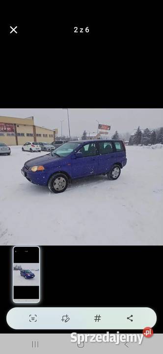 Sprzedam honda hrv 2001r 4x4 benzyna gaz manualna mazowieckie