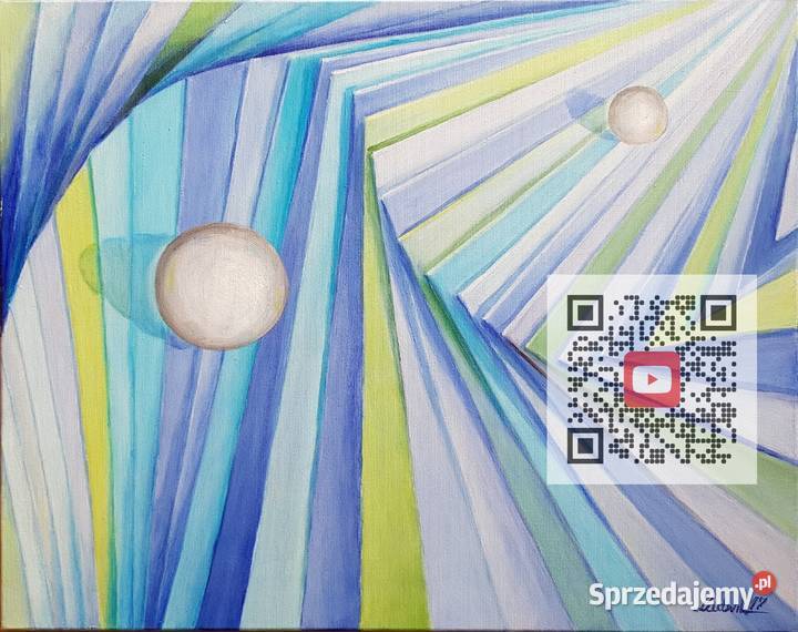 Composition 50 x 40 olej na płótnie 2017 DARMOWA Kraków