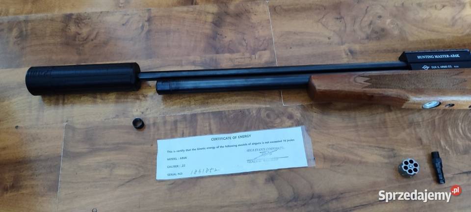 Wiatrówka PCP Evanix Hunting Master AR6K kal 55 Ruda Śląska