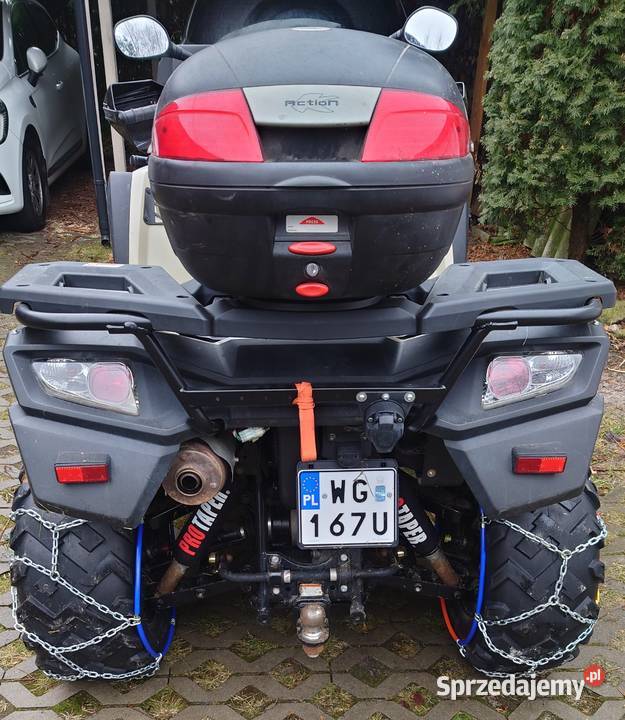 Kymco Mxu550i maly przebieg dodatki 550cm3 Kąck
