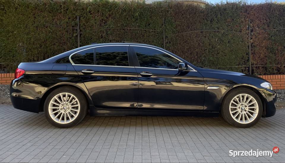 BMW F10 528ix xDrive automat skóry czarna serii lubelskie Lublin