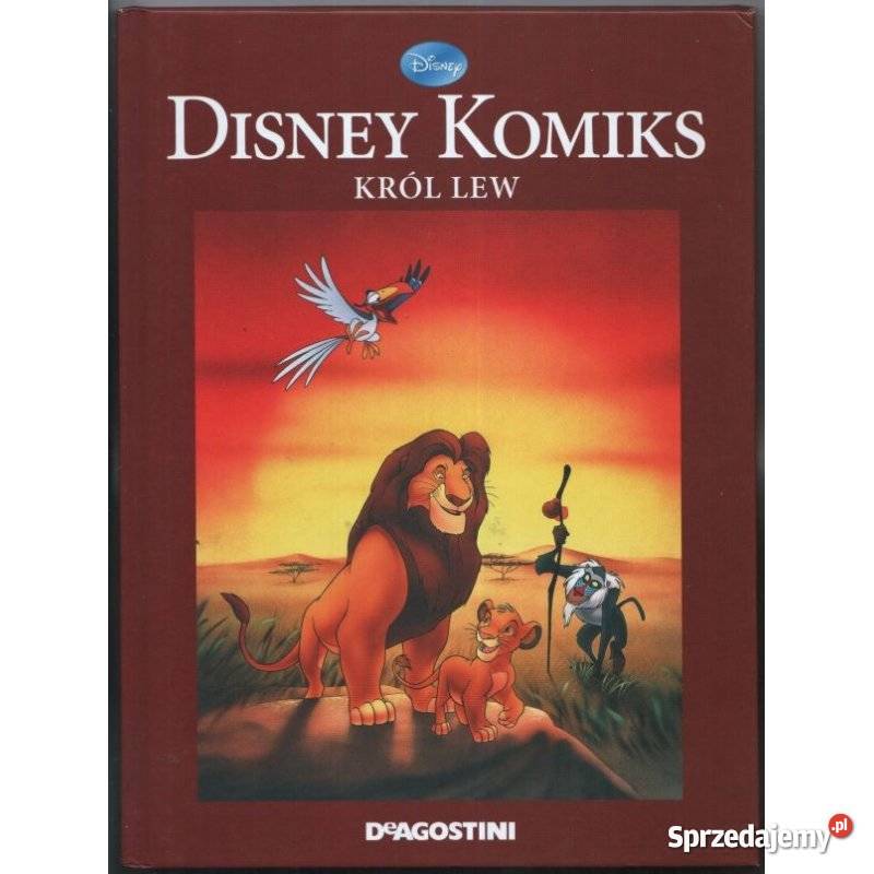 Król Lew Disney Komiks twarda sprzedam