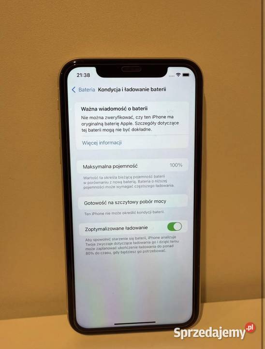 Apple iPhone 11 128GB 100 Kondycja Kalisz