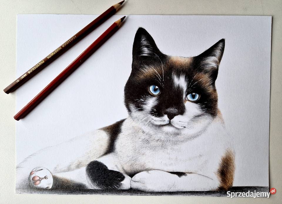 Rysunek ze zdjęcia Duży format Portret na Rękodzieło