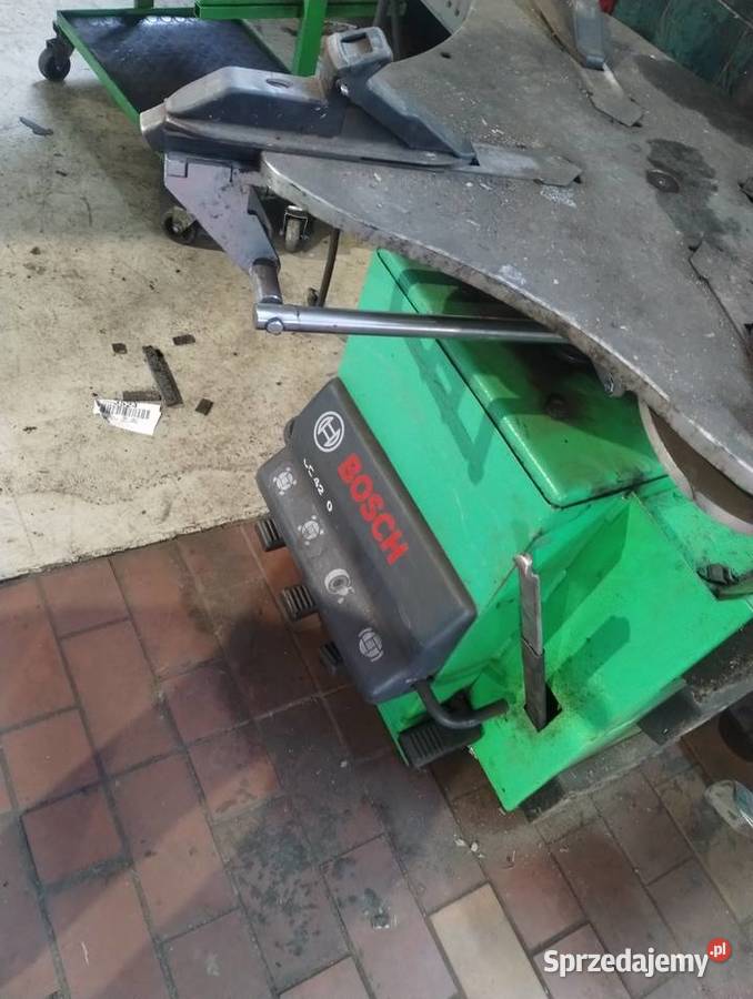 Bosch montażownica i wyważarka zestaw serwis kół śląskie Bielsko-Biała