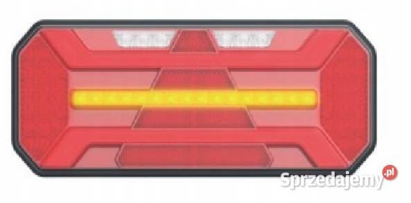 Lampa tylna LED Dynamiczny kierunek trójkąt lewa Godzianów