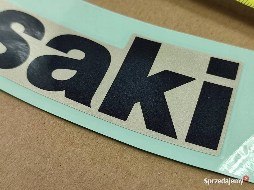 NAKLEJKA EMBLEMAT NA BAK LEWA STR KAWASAKI ZR7