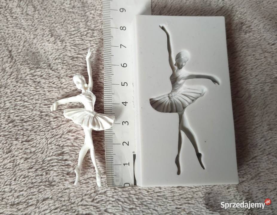 Forma silikonowa foremka baletnica tancerka z śląskie Tarnowskie Góry