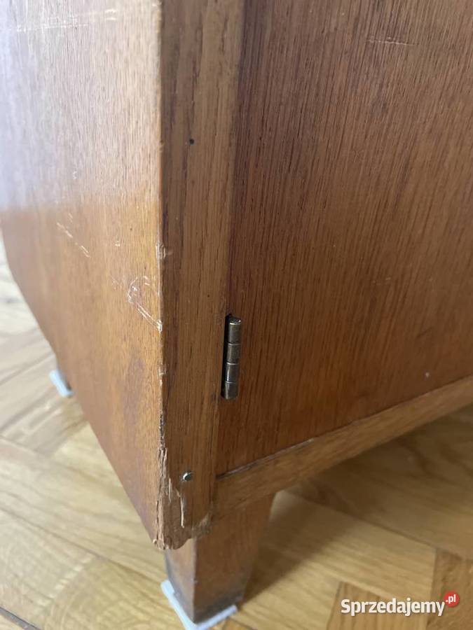 Klasyczna vintage biblioteczka z lat 60 tych 105cm