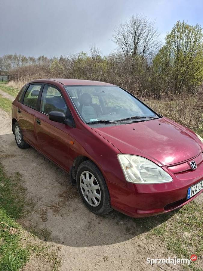 Honda Civic 14 benzyna 2001 oszczędna mało pali