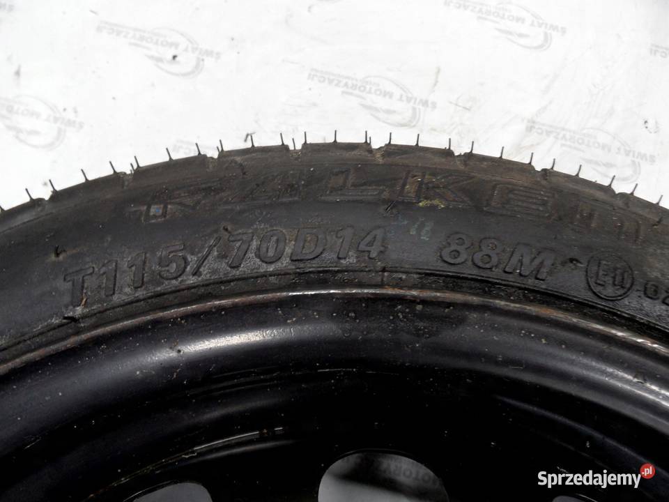 NISSAN MICRA koło dojazdowe 1157014 88M 4x100