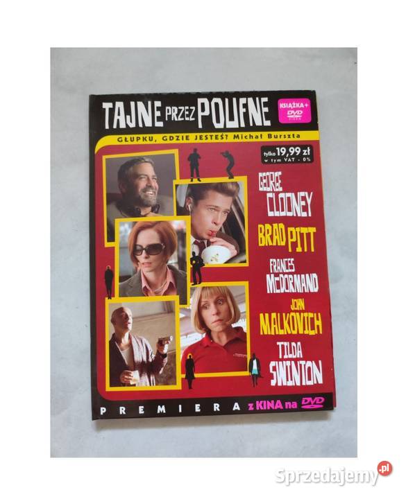 tajne poufne Burn After Reading dvd film clooney Kultura i Rozrywka Kielce