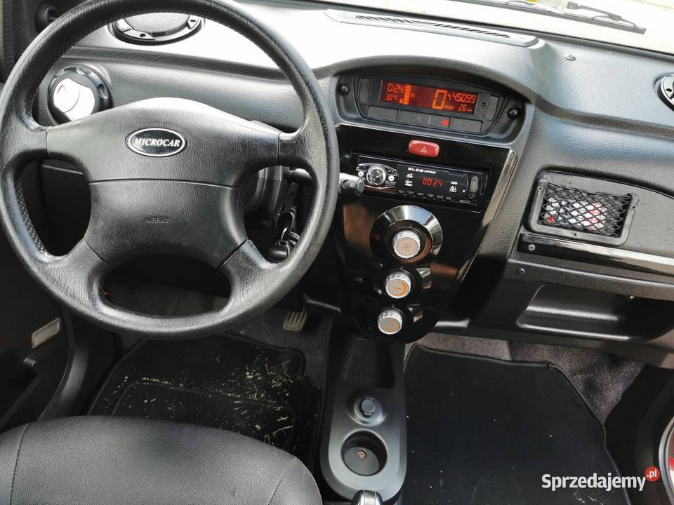 Microcar MGO 2013r 4 osobowy Fak VAT23 L7e na B1 45100km mazowieckie Sochaczew