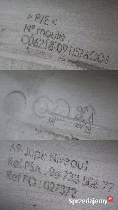 PEUGEOT 208 SPOILER DOKŁADKA ZDERZAKA TYŁ osobowe Spoilery Pleszew