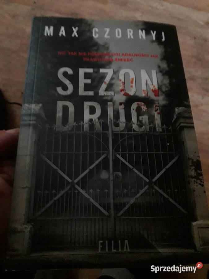 SEZON DRUGI Czornyj thrillery, sensacyjne Proza i poezja Proza i poezja mazowieckie
