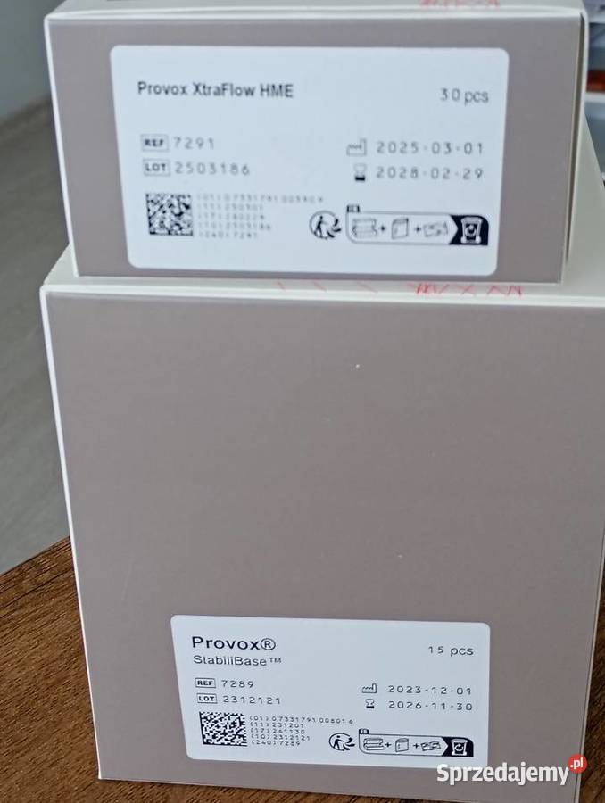 NOWE SZWECKIE plastry Provox StabiliBase REF Pozostałe Szczecinek