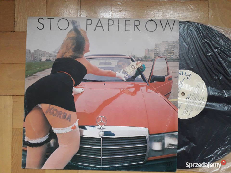 Korba Sto papierów EX Płyty i kasety Szczecin