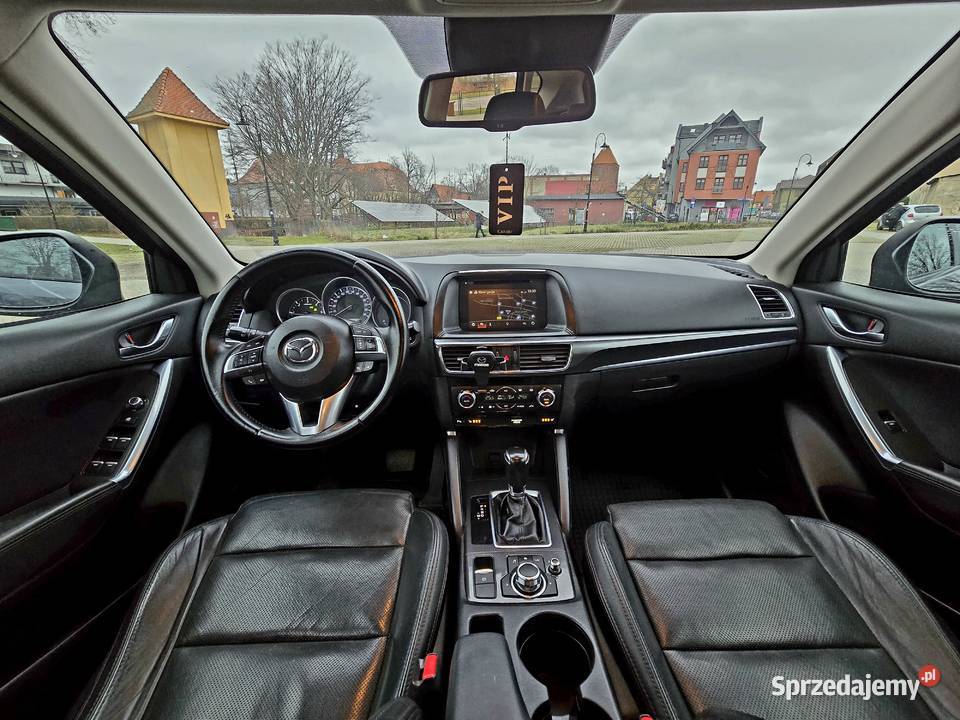 Śliczna Mazda cx5 2015 4x4 full wyposażenie ledy CX-5 zachodniopomorskie Sławno