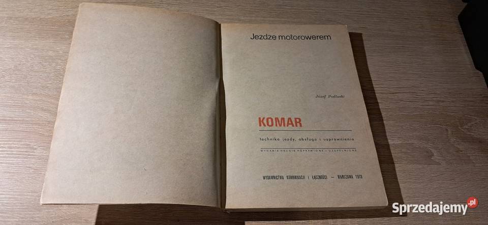Jeżdżę motorowerem Komar Lubliniec