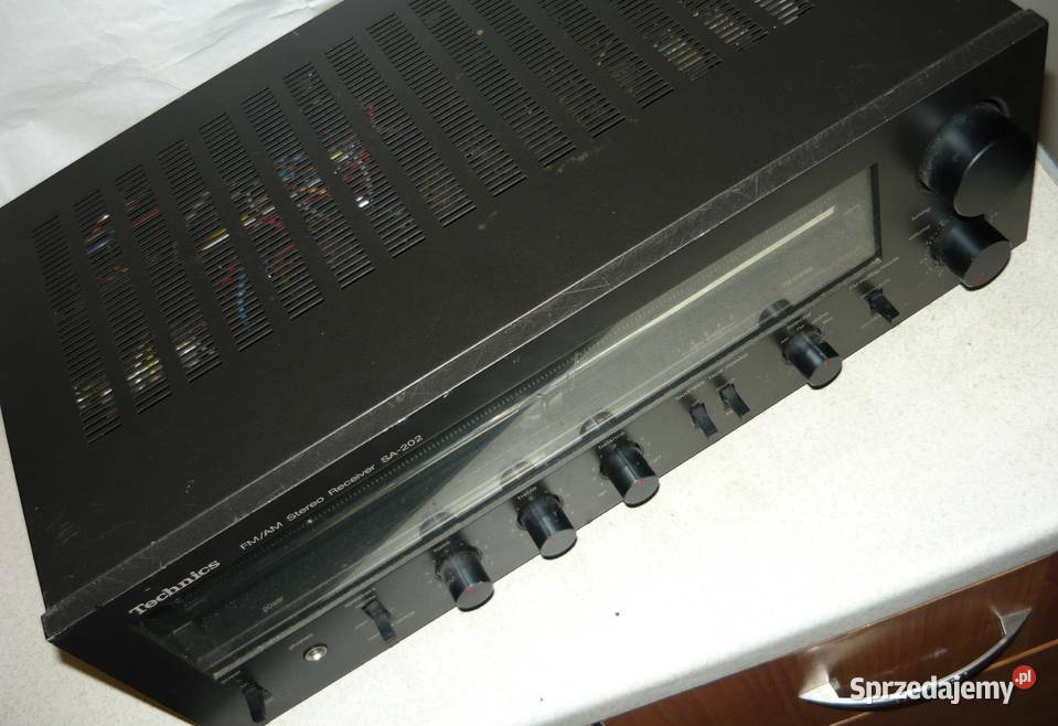 Technics Amplituner Radio wzmacniacz SA202 PRL Amplitunery Krotoszyn