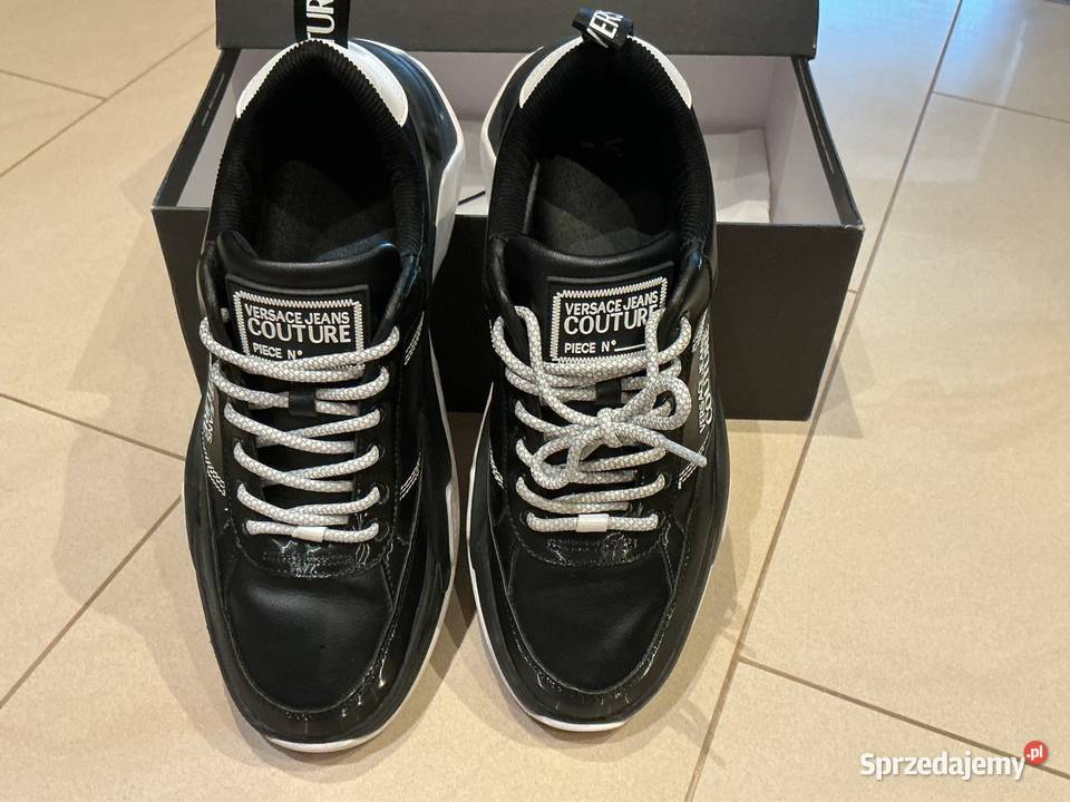 Sneakersy Skórzane Męskie Versace Jeans Couture Nowa Sól