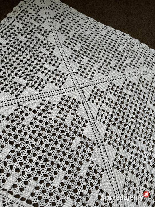 obrus szydełkowy rękodzieło Zabrze