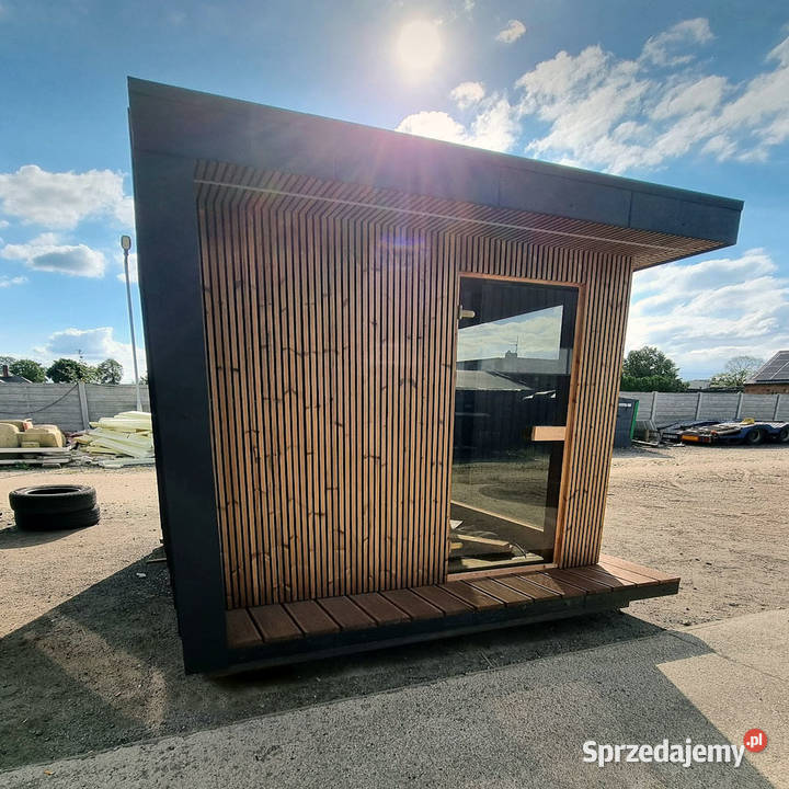 SAUNA OGRODOWA MODERN LUX 260m x 24m z piecem dolnośląskie Kłodzko
