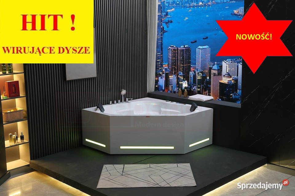 Wirujące dysze Wanna z hydromasażem BS706
