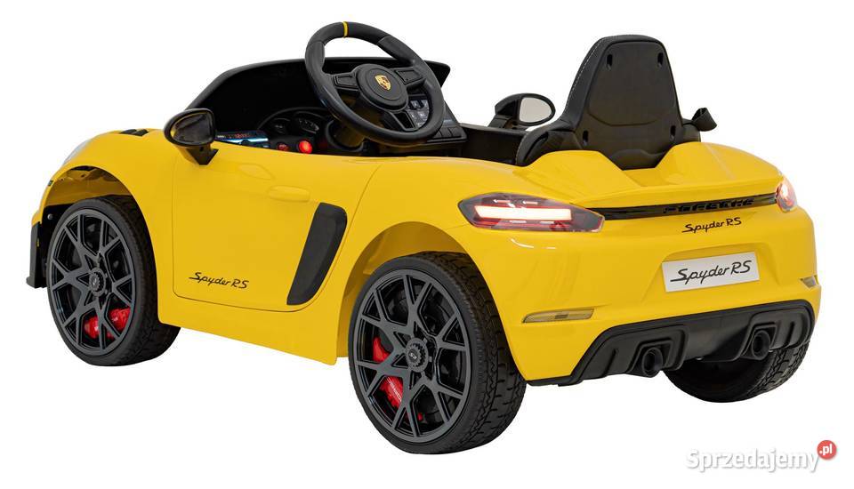 Porsche 718 Żółte Auto na Akumulator 12V7Ah świętokrzyskie Łopuszno
