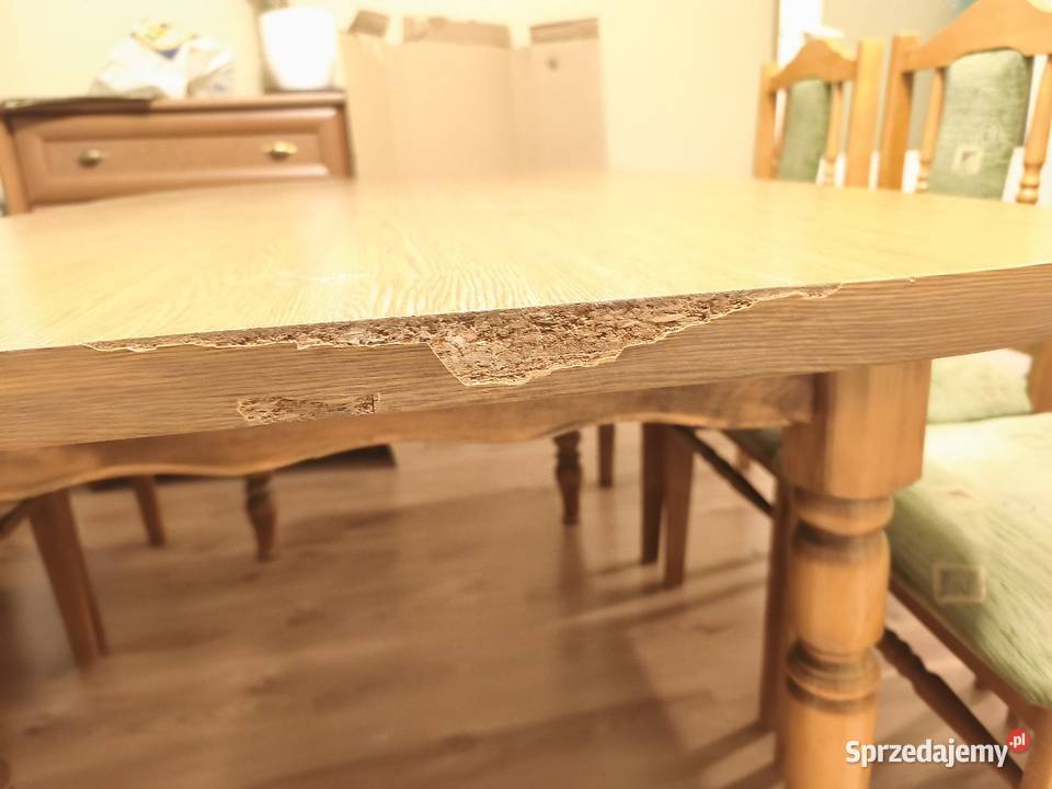 Stół 140x 90 6 krzeseł Włodawa
