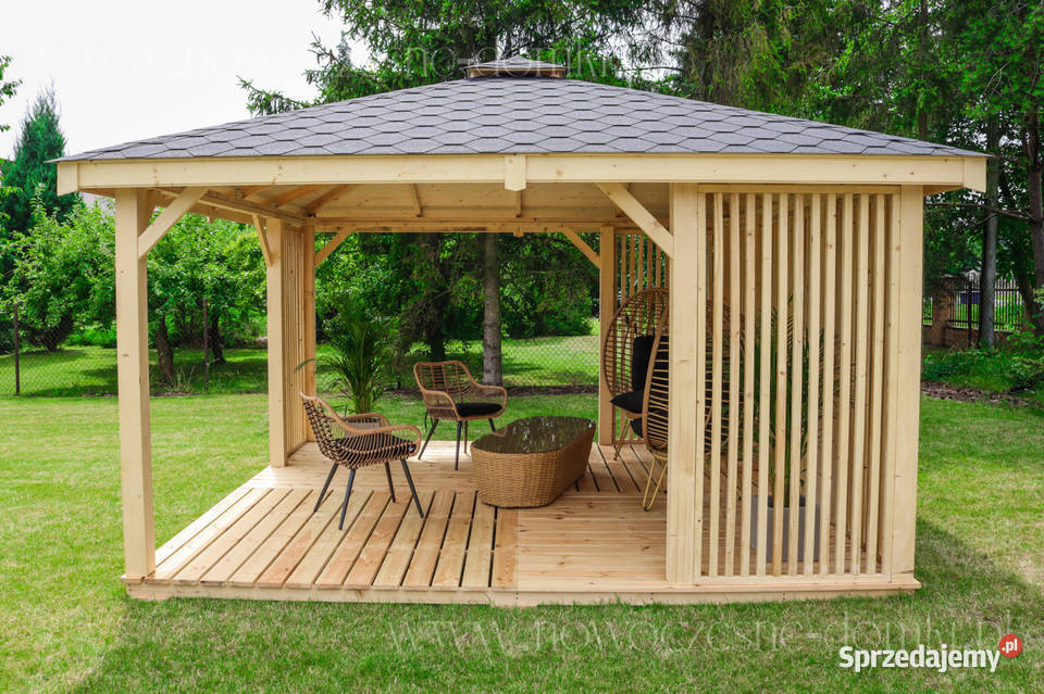 Altana ogrodowa Napoli 1 wym 3x3m Producent warmińsko-mazurskie Elbląg