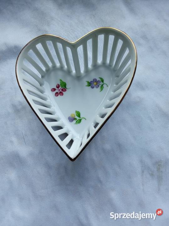 Paterka ażurowa w kształcie serca Dekoracje i ozdoby Prusim