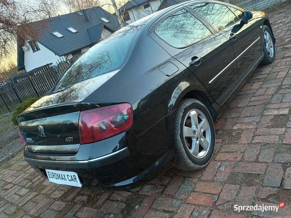 ZADBANY Peugeot 407 benzyna z gazem Ruda Śląska sprzedam