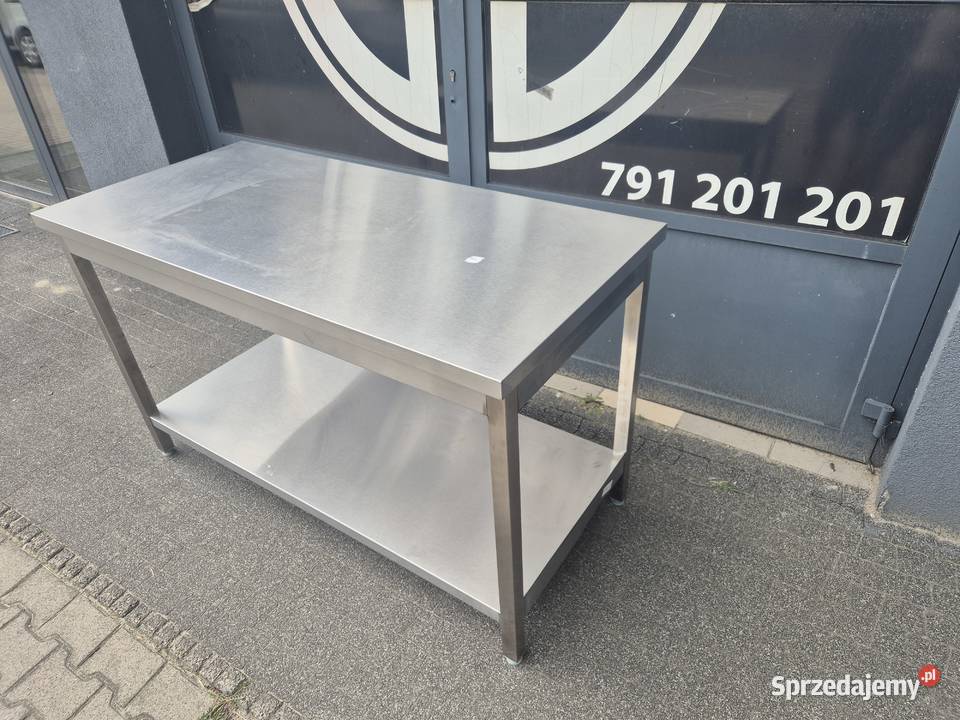 Stół Gastronomiczny Centralny Z Półką 1507090