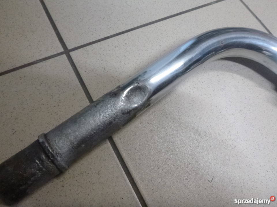 Kolano przedniego cylindra Honda Shadow VT 500 Układ wydechowy małopolskie Jawiszowice sprzedam
