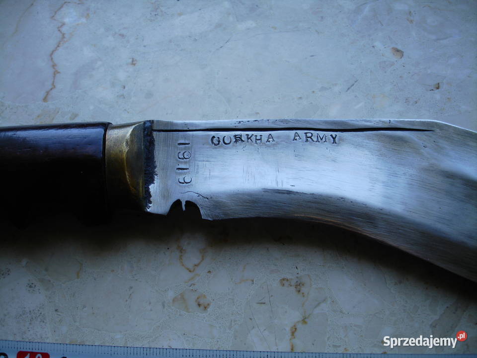 Kukri oryginalny wytworzony ręcznie patrz Warszawa