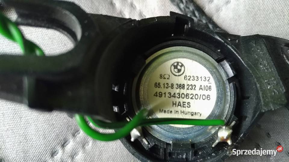 Zestaw 4x oryginalny głośnik BMW E46 uchwyt do