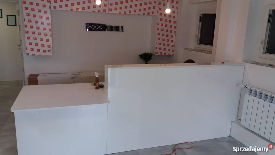 Lada Recepcyjna Ibiza Recepcja Lada biurowa Wyposażenie firm Usługi dla firm Będzin